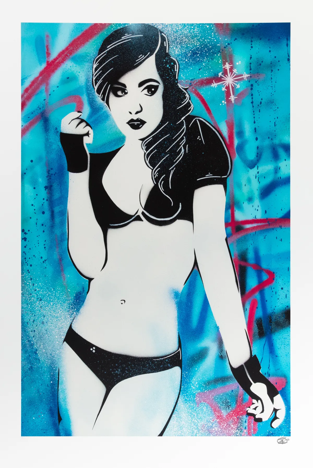 Lot 212: Zero Gradient (British, b.1981)Vintage 01- Blue