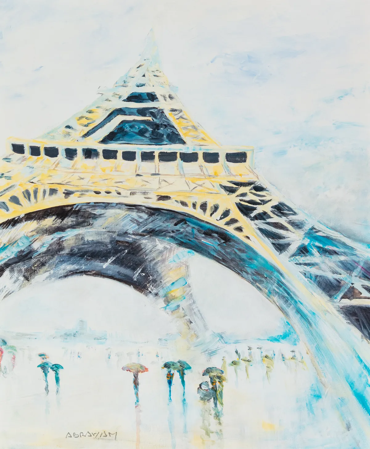 Lot 114: Patrick Abraham (French, b.1955)Sous le Tour