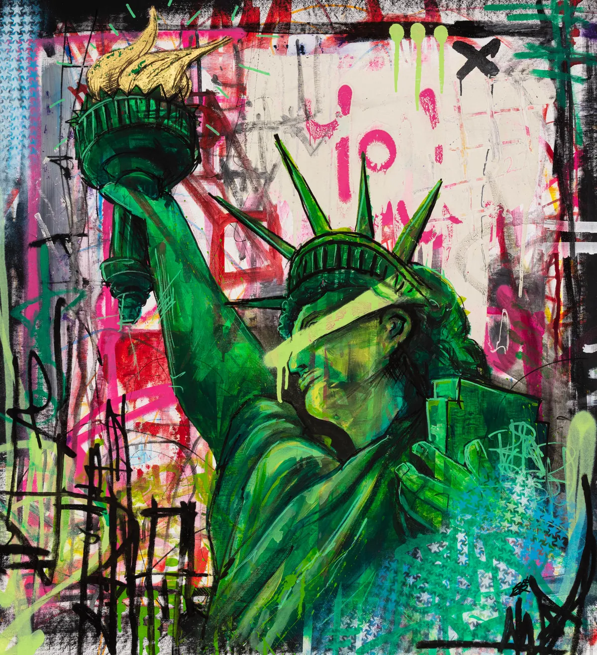 Zero Gradient (British, b.1981), Blind Liberty