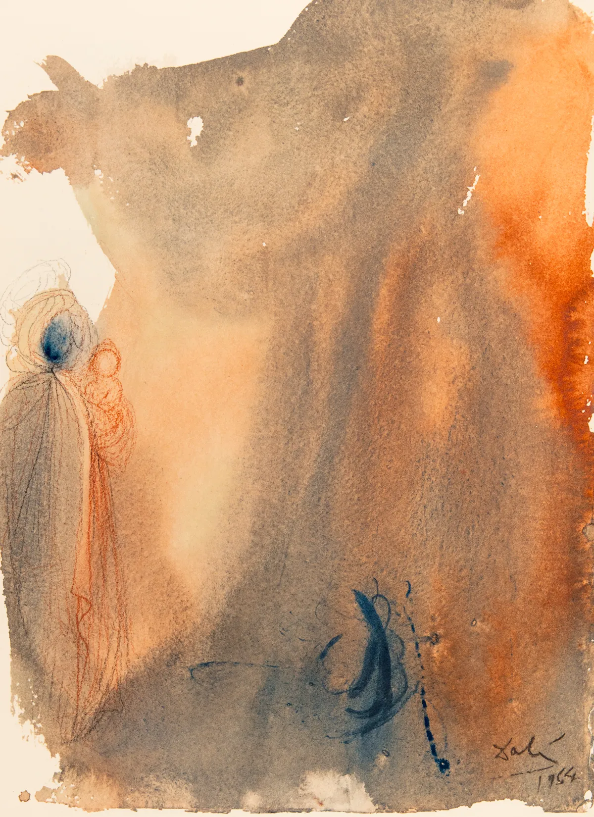 Lot 102: Salvador Dali (Spanish, 1904-1989)Ecce Virgo Concipiet (From the suite Biblia Sacra)