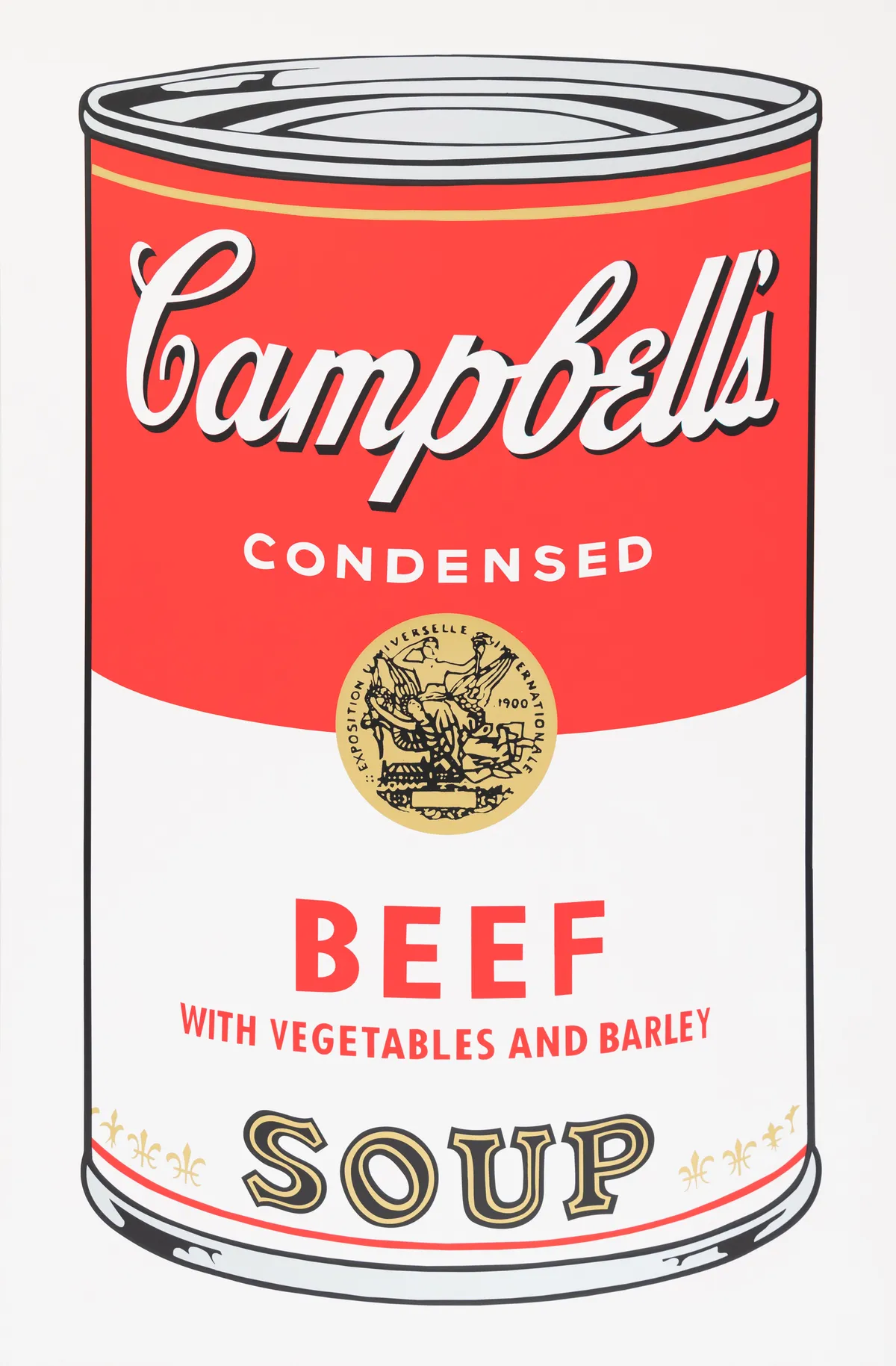 Lot 411: Andy Warhol (American, 1928-1987)Beef (from the suite Campbell's Soup I)