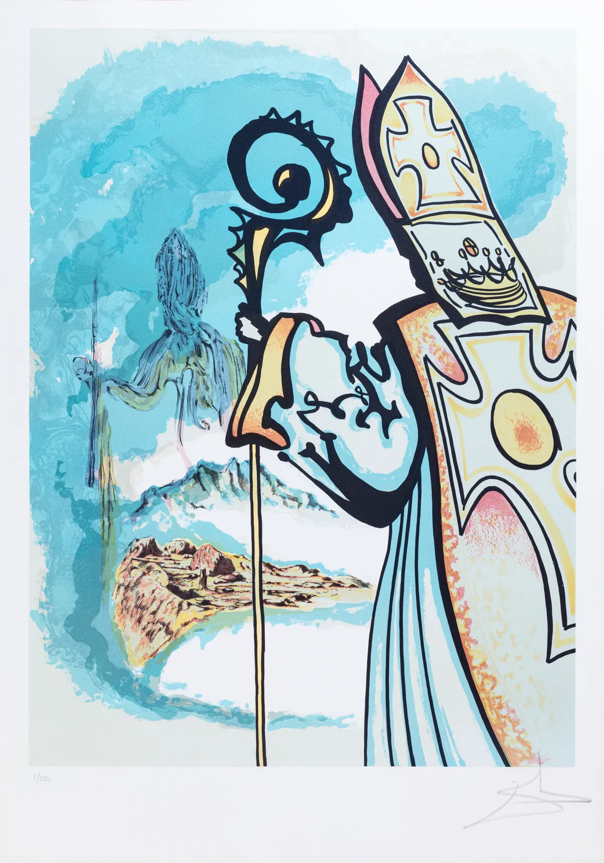 Lot 211a: Salvador Dali (Spanish, 1904-1989)IN TRANS King Richard