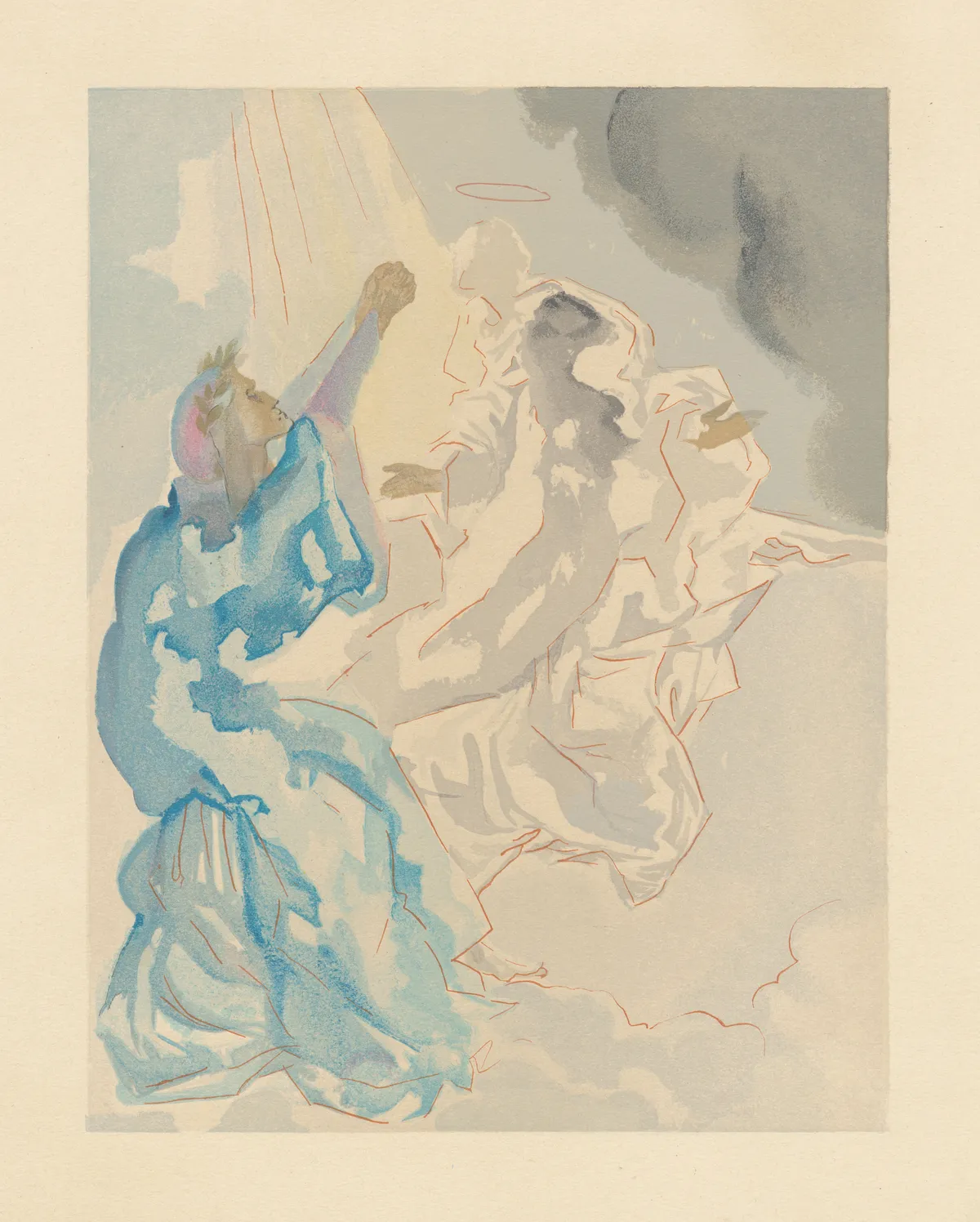 Lot 504: Salvador Dali (Spanish, 1904-1989)New Image Of Beatrice
