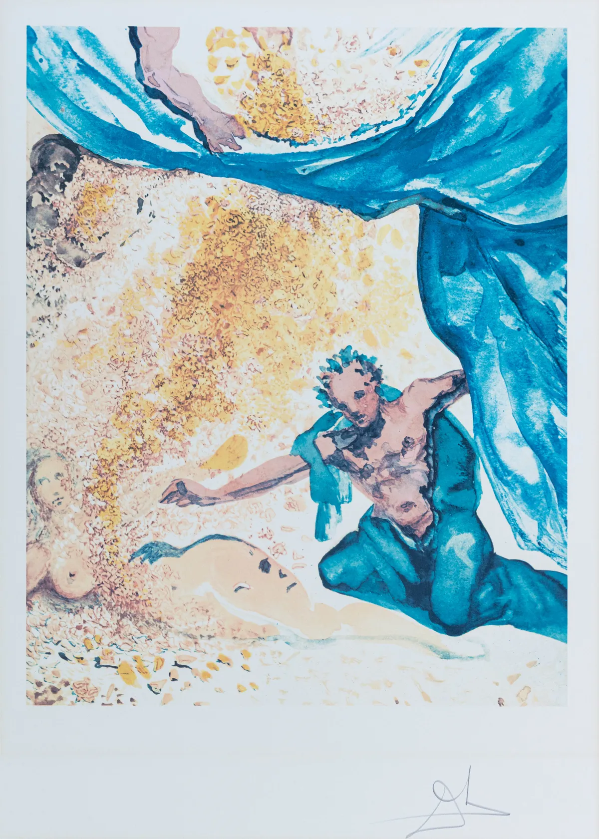 Lot 109: Salvador Dalí (Spanish, 1904–1989)Adam and Eve 1979 Example