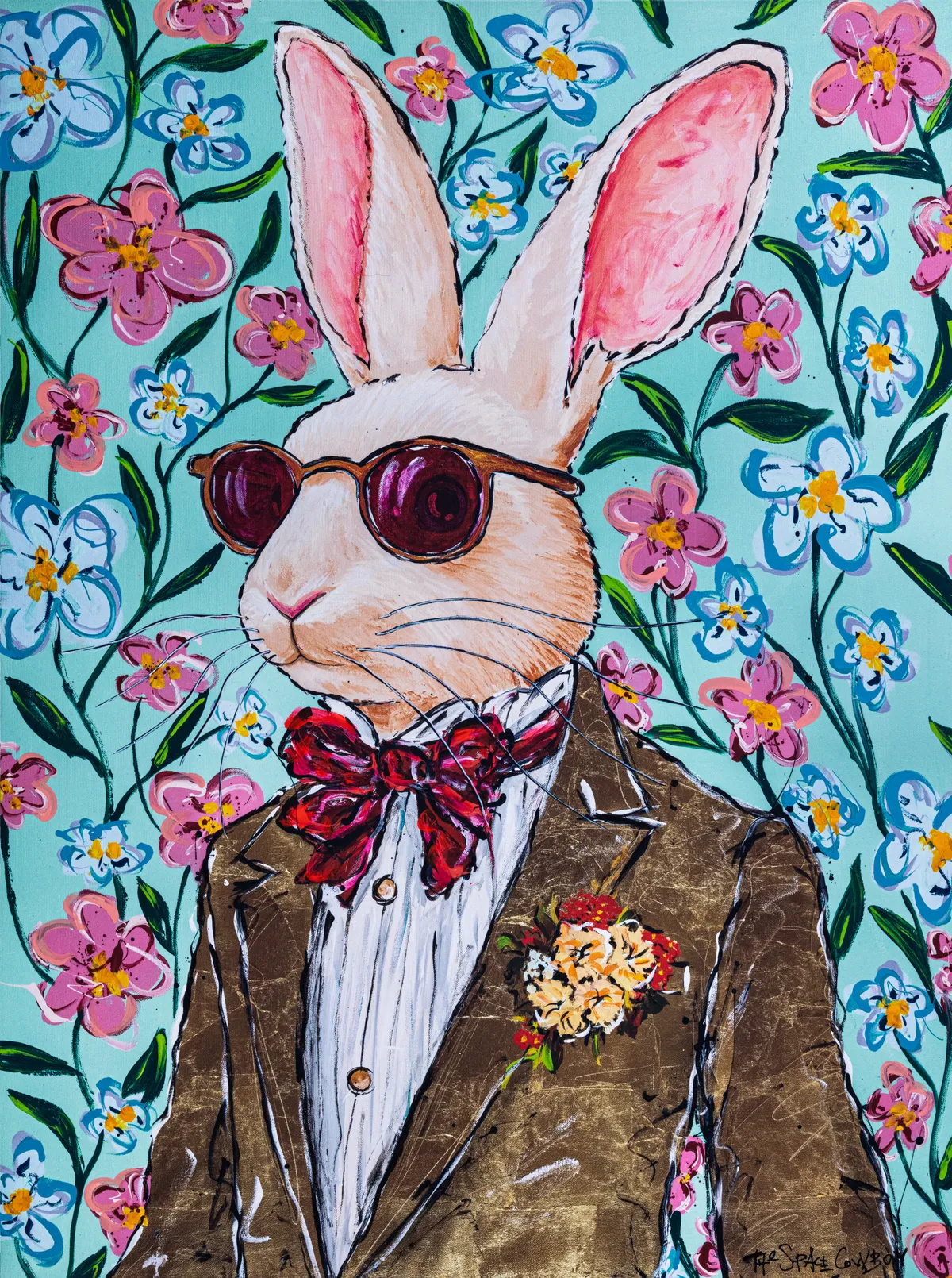 Lot 112: The Space Cowboy (Australian, b.1978)Through Rose Tinted Lenses Example EA of 10
