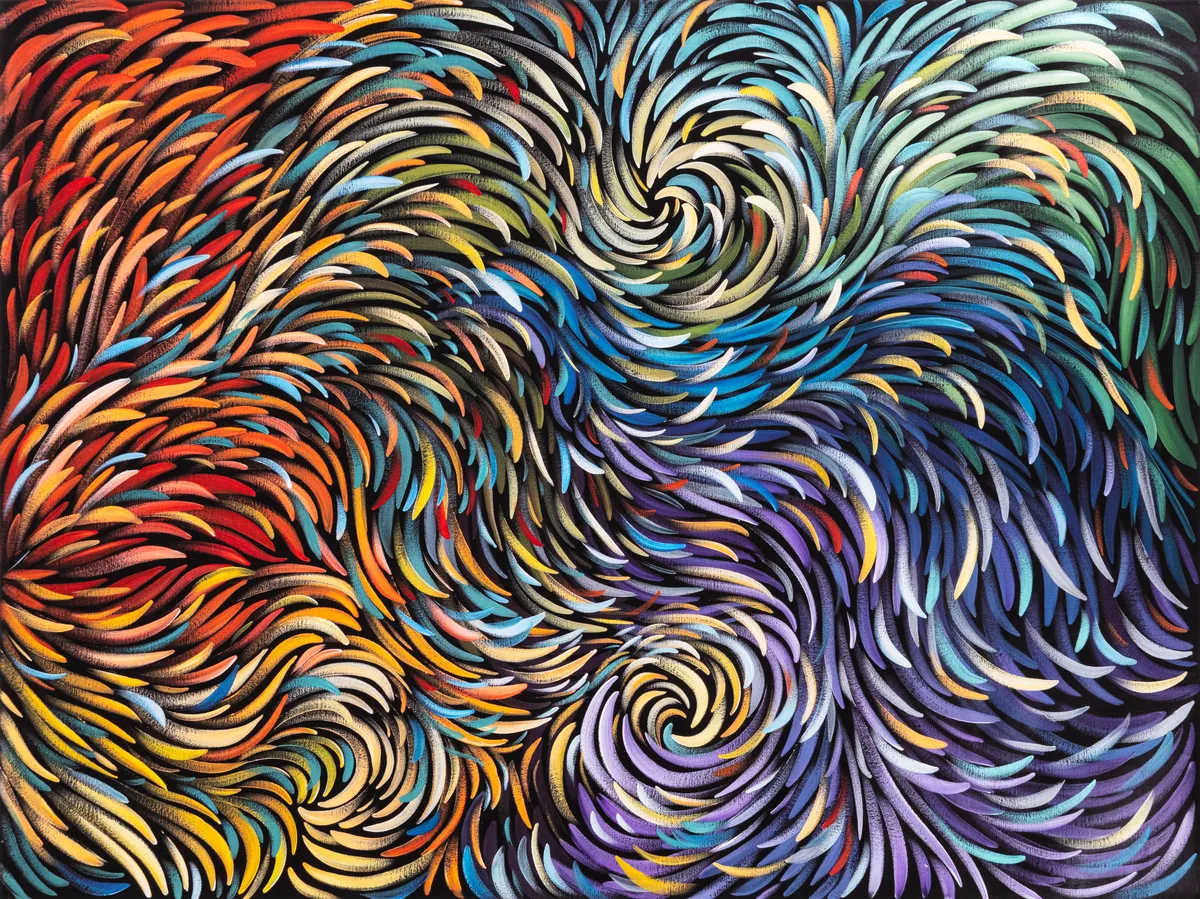 Lot 206: Farrah Fortnam (British, b.1977)Tides of Becoming 2026 From a series of unique variants