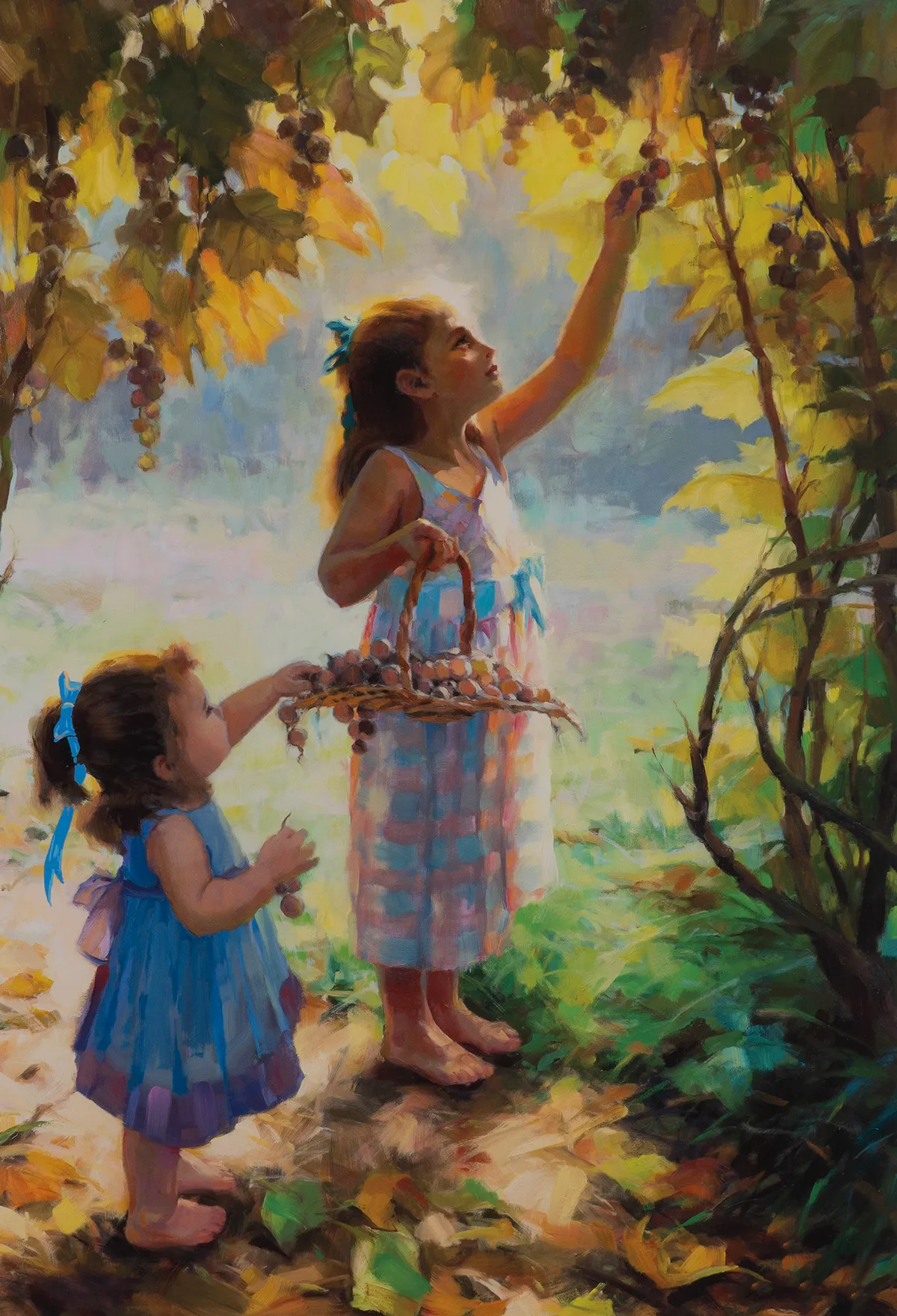 Lot 407: Steve Henderson (American, b.1957)The Harvesters Example AP of 10 From the special hand-painted edition